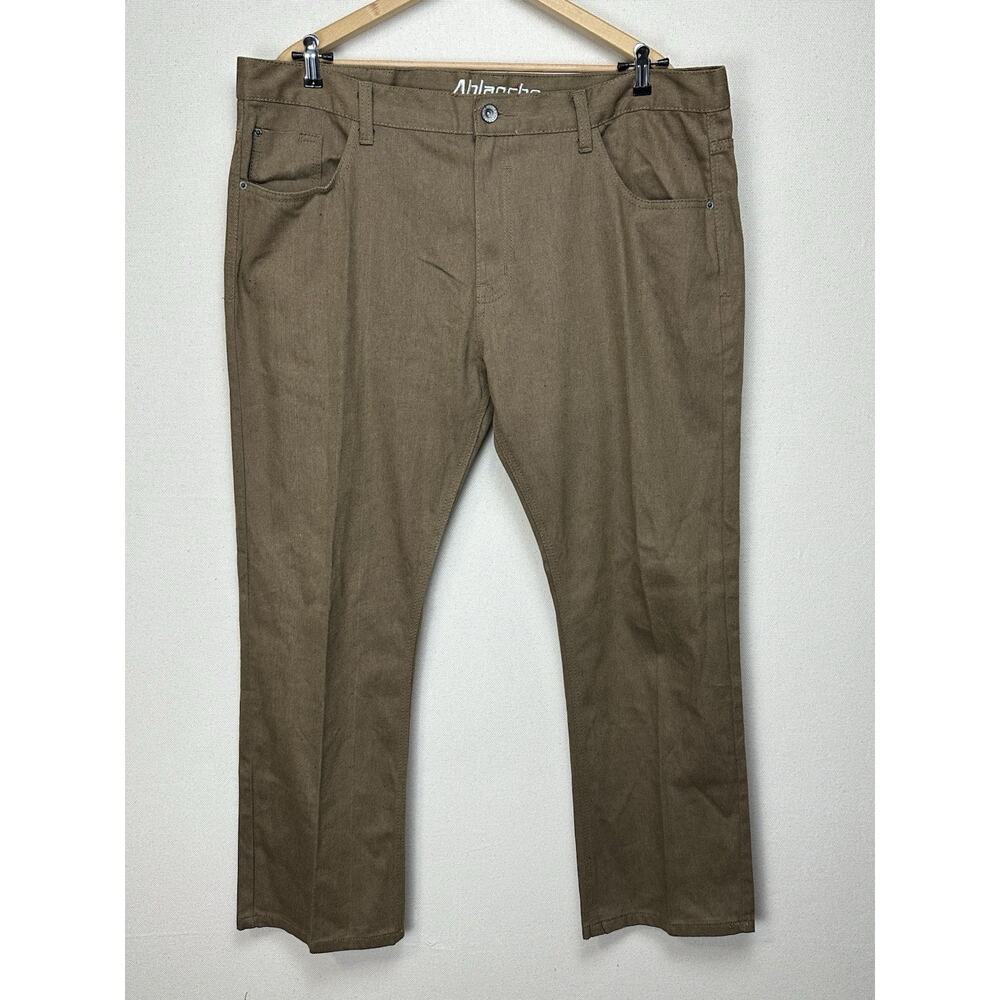 Ablanche New York Mens Brown Jeans 44x32 (31) 100% Cotton Casual Workwear